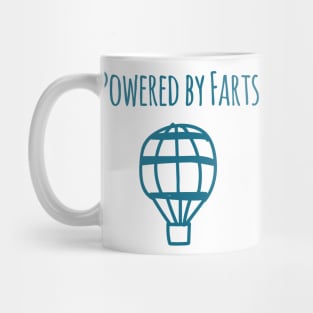 Hot Air Balloon powered by Farts Mug